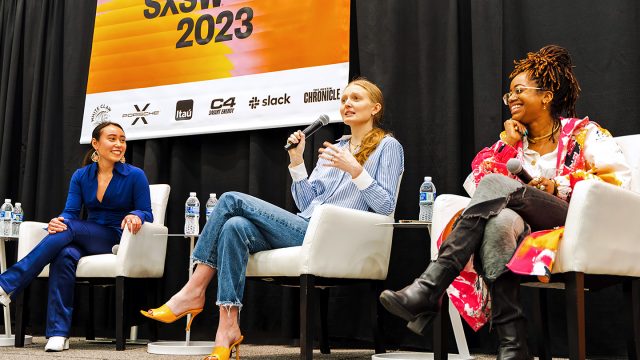 Periods on Tiktok: Using Content to Crush Stigmas – SXSW 2023 – Photo by Keira Lindgren Periods on Tiktok: Using Content to Crush Stigmas – SXSW 2023 – Photo by Keira Lindgren